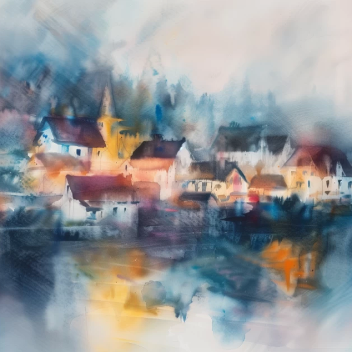 Dreamy break of dawn